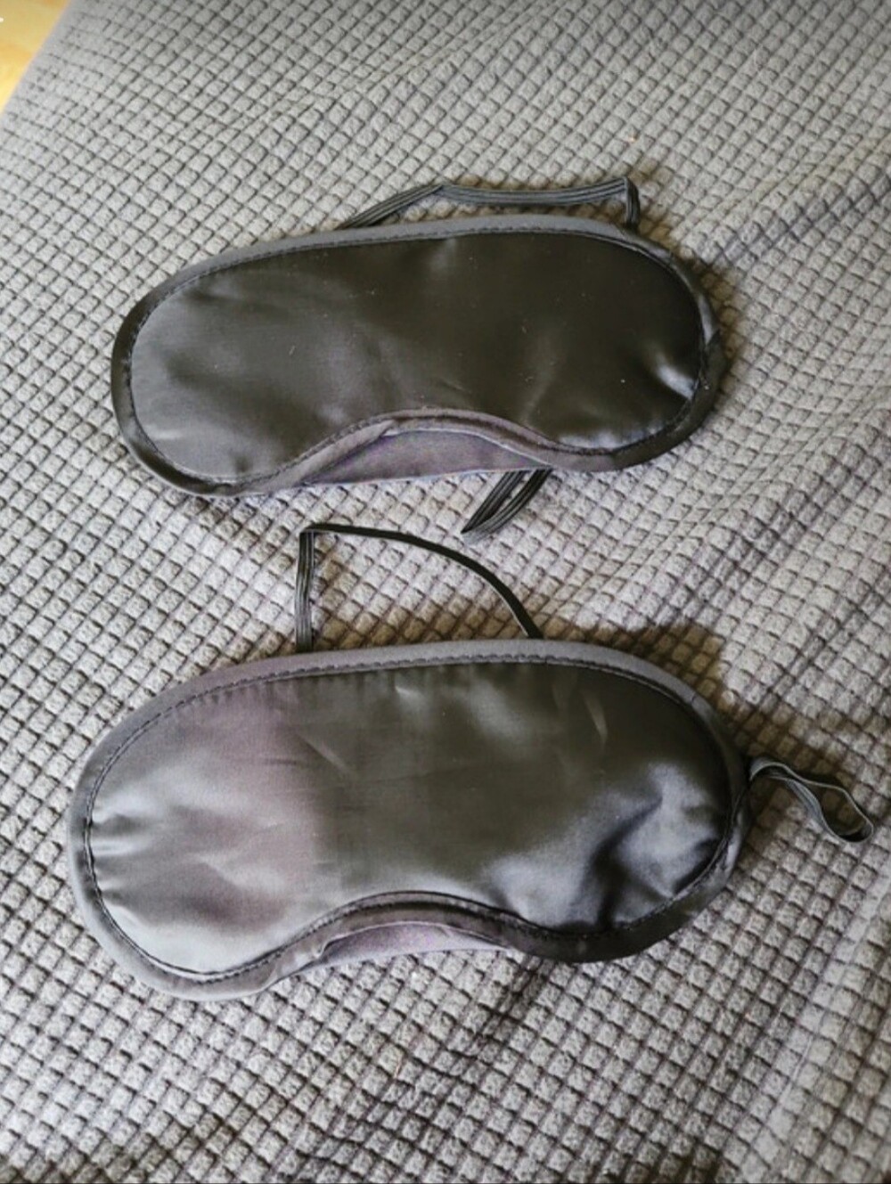 Black Sleep Masks - Comfortable Travel Eye Mask